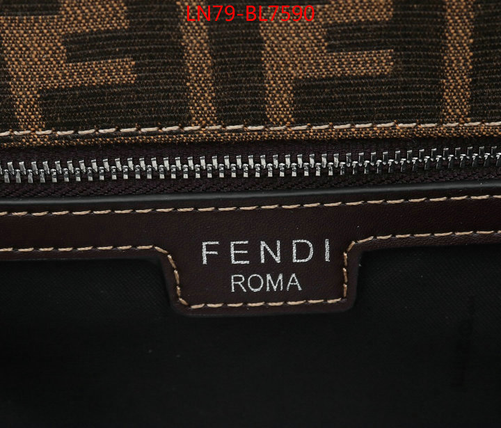 Fendi Bags(4A)-Baguette-,designer high replica ,ID: BL7590,$: 79USD