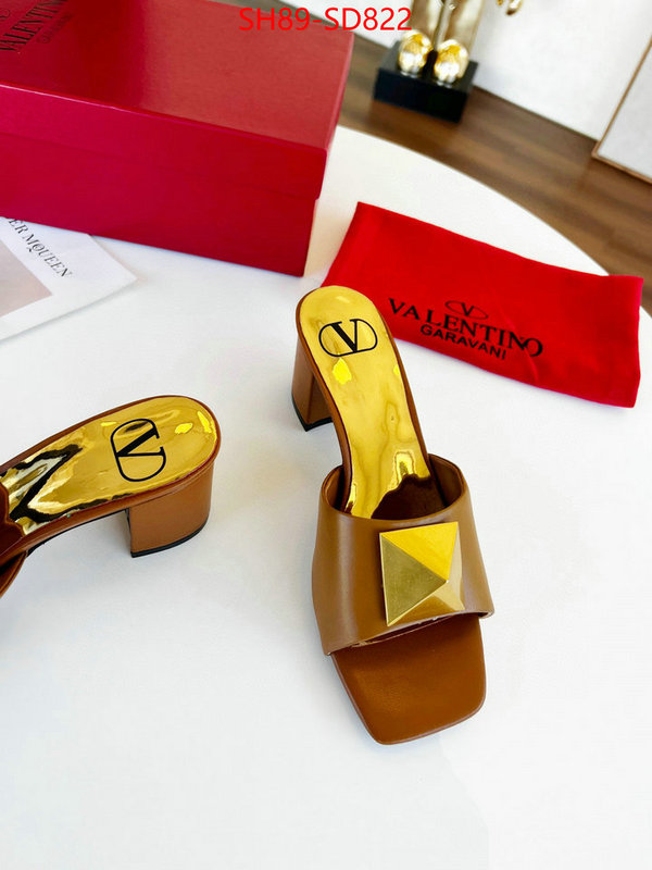 Women Shoes-Valentino,replica 2023 perfect luxury , ID: SD822,$: 89USD