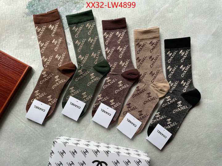 Sock-Chanel,online sales , ID: LW4899,$: 32USD