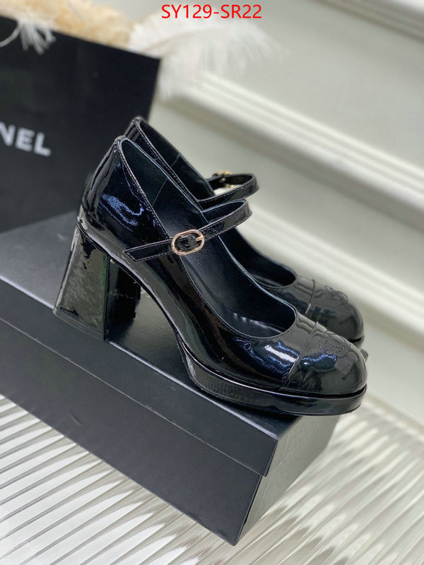 Women Shoes-Chanel,mirror copy luxury , ID: SR22,$: 129USD