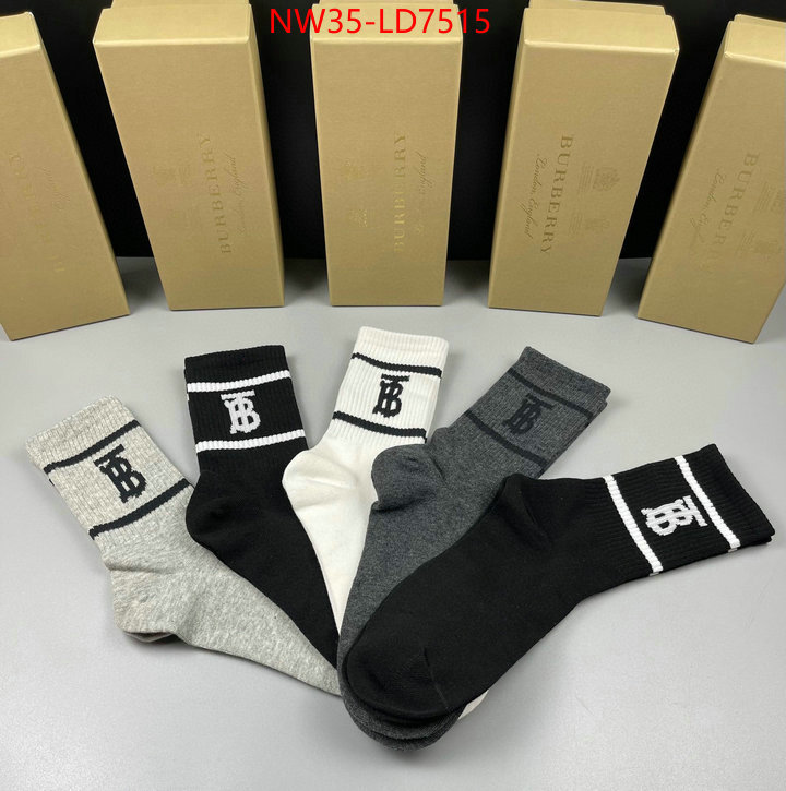 Sock-Burberry,we offer , ID: LD7515,$: 35USD