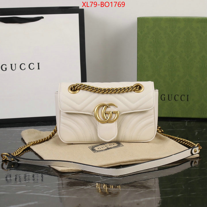 Gucci Bags(4A)-Marmont,buy the best high quality replica ,ID: BO1769,$: 79USD