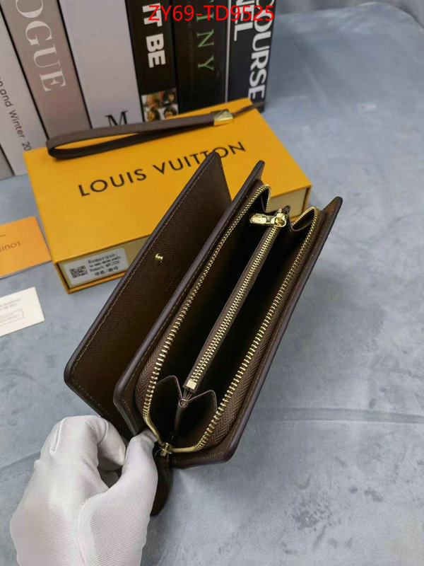 LV Bags(4A)-Wallet,can you buy knockoff ,ID: TD9525,$: 69USD