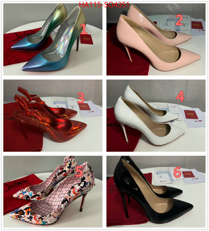 Women Shoes-Chrstn 1ouboutn,found replica , ID: SO4351,$: 115USD