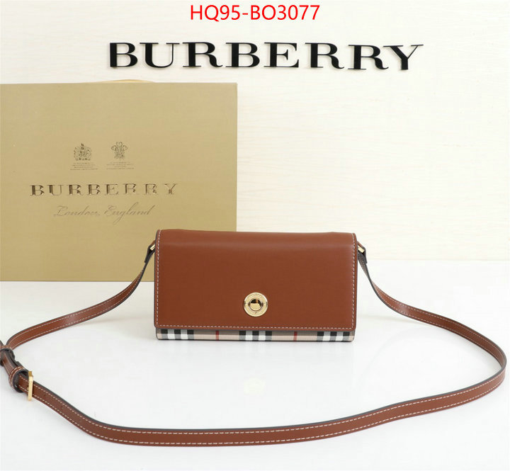 Burberry Bags(4A)-Diagonal,fashion designer ,ID: BO3077,$: 95USD