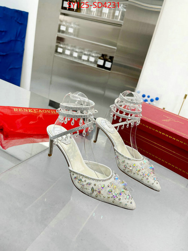 Women Shoes-Rene Caovilla,high-end designer , ID: SD4231,$: 125USD