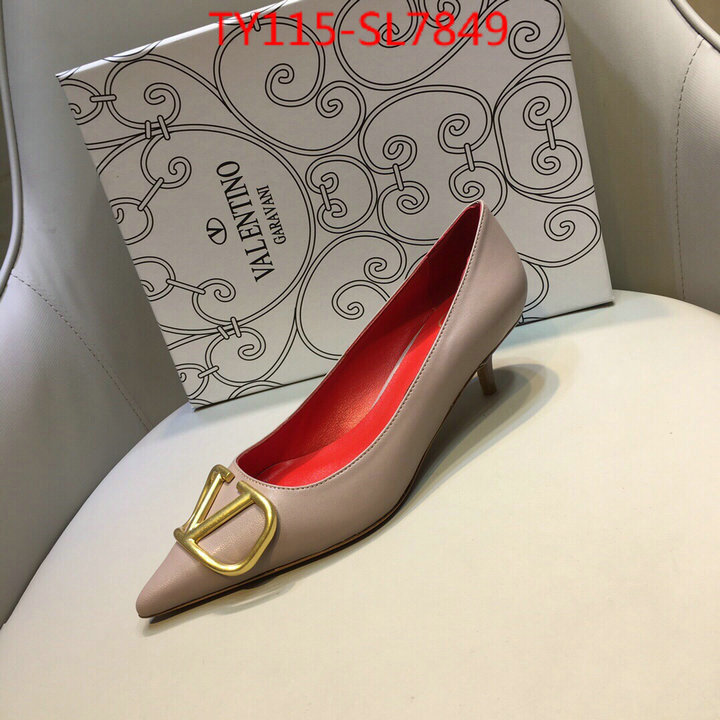 Women Shoes-Valentino,2023 aaaaa replica 1st copy , ID: SL7849,$: 115USD