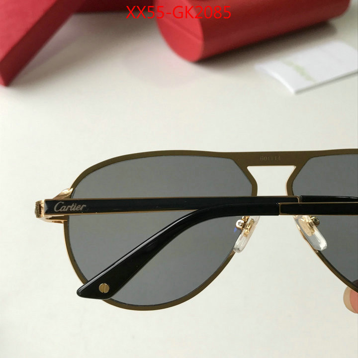 Glasses-Cartier,7 star , ID: GK2085,$:55USD