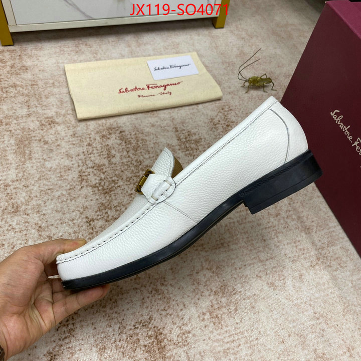 Men shoes-Ferragamo,luxury fake , ID: SO4071,$: 119USD