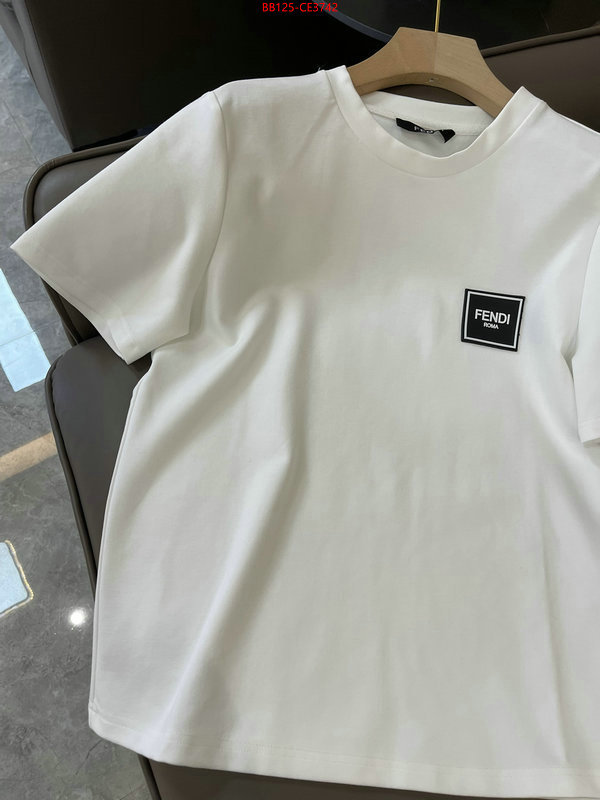 Clothing-Fendi,website to buy replica , ID: CE3742,$:125USD