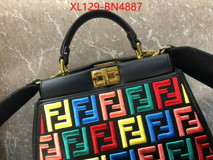 Fendi Bags(4A)-Peekaboo,2023 aaaaa replica 1st copy ,ID: BN4887,$: 129USD