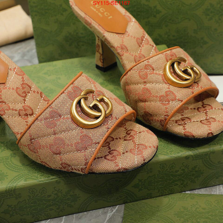 Women Shoes-Gucci,replica how can you , ID: SE1167,$: 115USD