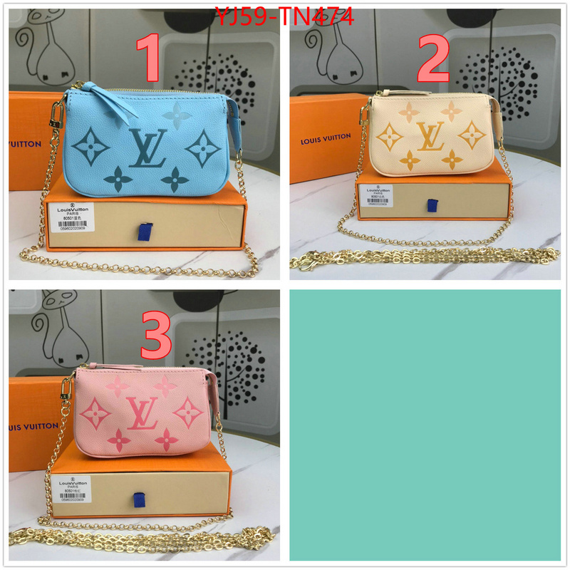 LV Bags(4A)-Wallet,ID: TN474,$: 59USD