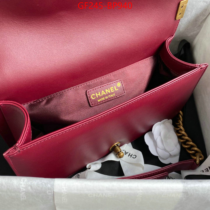 Chanel Bags(TOP)-Diagonal-,ID: BP940,$: 245USD