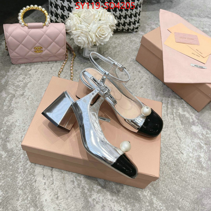 Women Shoes-Miu Miu,replica sale online , ID: SD4205,$: 119USD