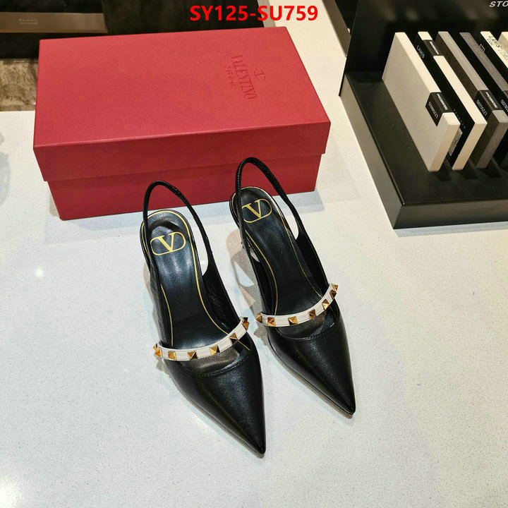 Women Shoes-Valentino,perfect replica , ID: SU759,$: 125USD