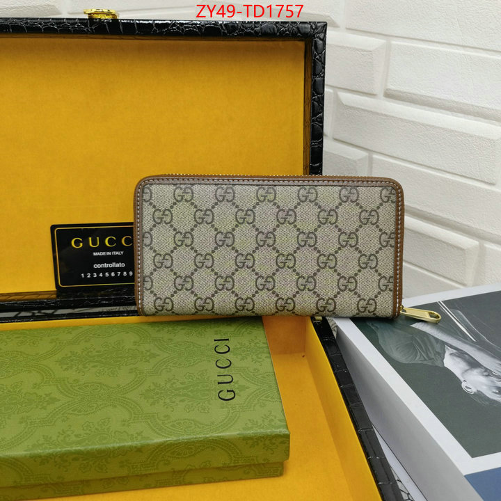 Gucci Bags(4A)-Wallet-,ID: TD1757,$: 49USD
