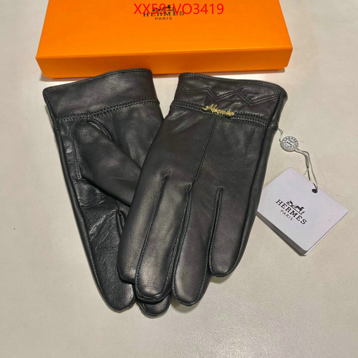 Gloves-Hermes,luxury 7 star replica , ID: VO3419,$: 59USD