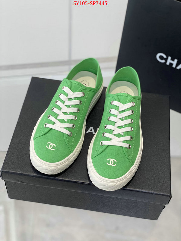 Women Shoes-Chanel,where can i buy the best 1:1 original , ID: SP7445,$: 105USD