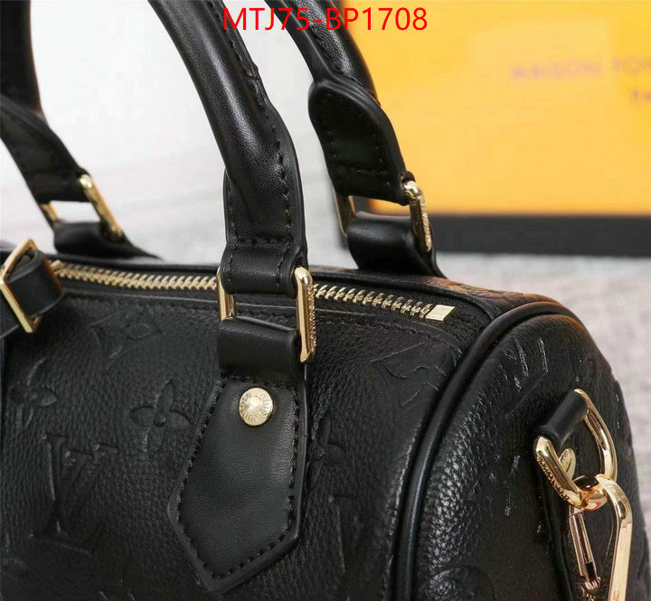 LV Bags(4A)-Speedy-,replica wholesale ,ID: BP1708,$: 75USD