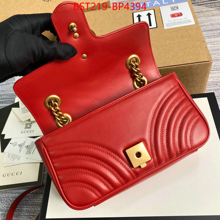 Gucci Bags(TOP)-Marmont,best quality fake ,ID: BP4394,$: 219USD