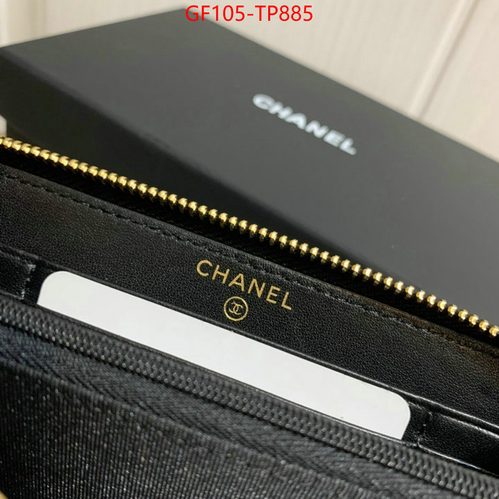 Chanel Bags(TOP)-Wallet-,ID: TP885,$: 105USD