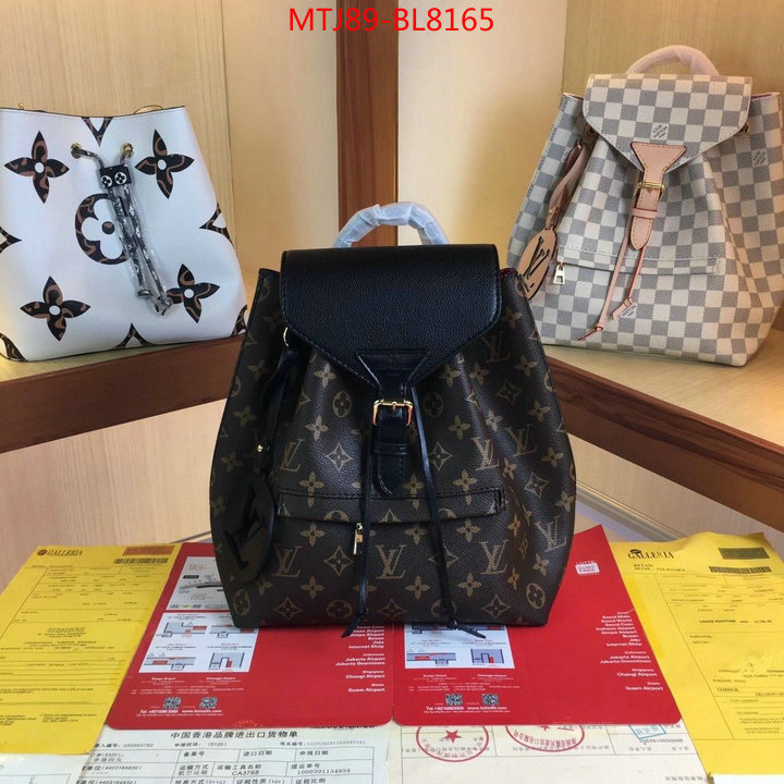 LV Bags(4A)-Backpack-,aaaaa quality replica ,ID: BL8165,$: 89USD