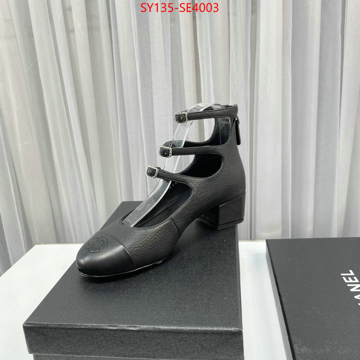 Women Shoes-Chanel,high quality replica designer , ID: SE4003,$: 135USD