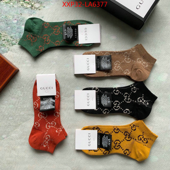 Sock-Gucci,website to buy replica , ID: LA6377,$: 32USD