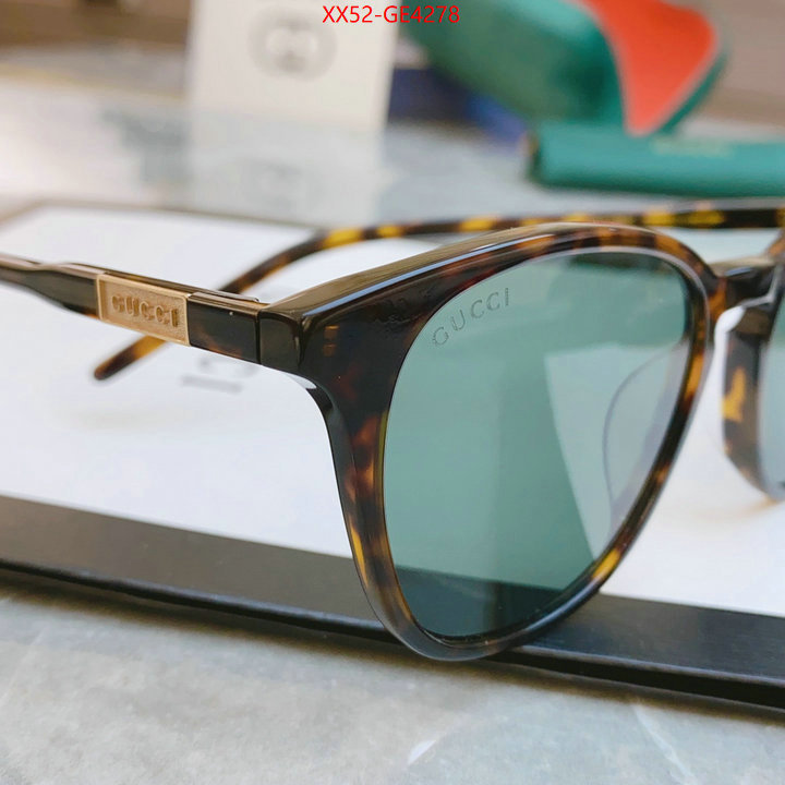 Glasses-Gucci,outlet sale store , ID: GE4278,$: 52USD