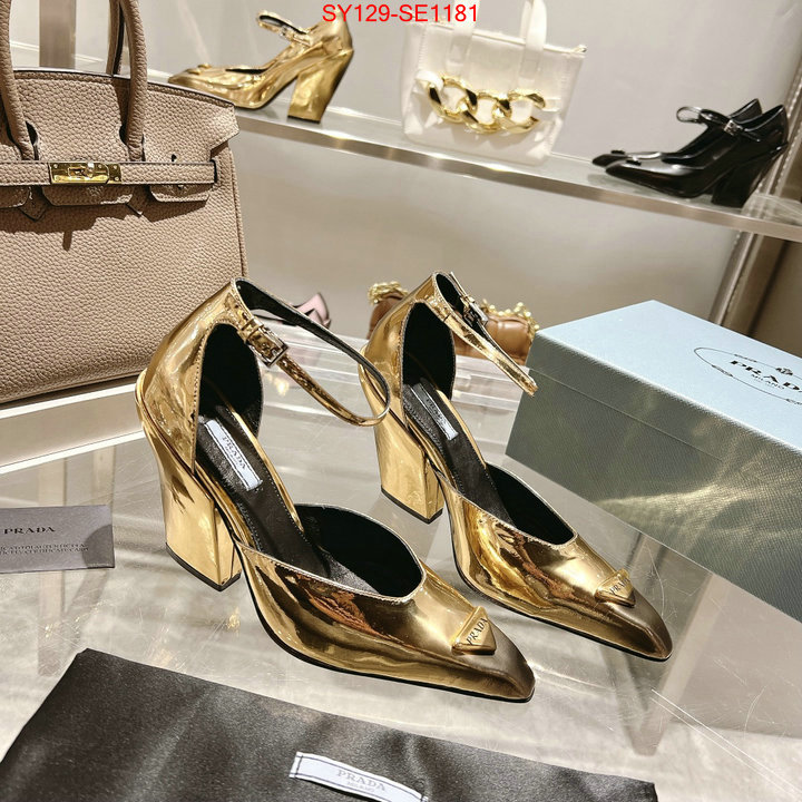 Women Shoes-Prada,customize best quality replica , ID: SE1181,$: 129USD