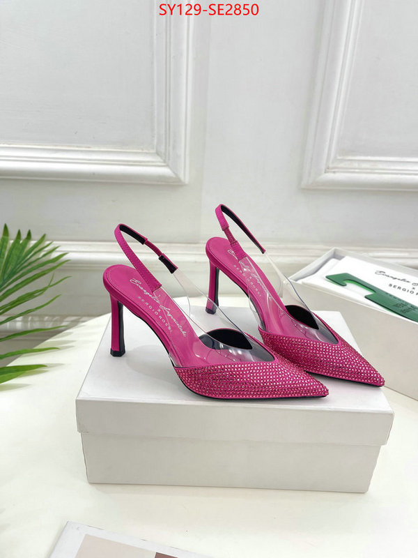 Women Shoes-Sergio Rossi,top sale ,luxury fashion replica designers , ID: SE2850,$: 129USD