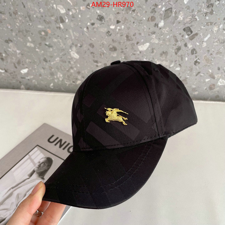 Cap (Hat)-Burberry,online china , ID: HR970,$: 29USD