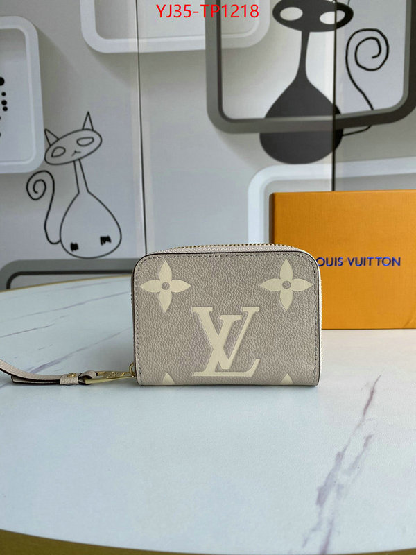 LV Bags(4A)-Wallet,ID: TP1218,$: 35USD