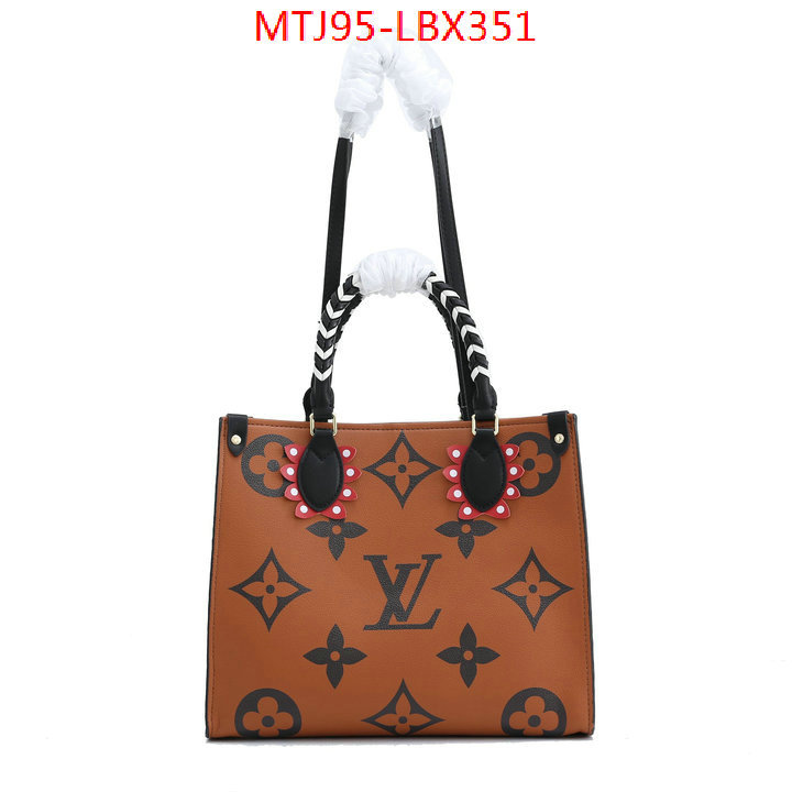 LV Bags(4A)-Handbag Collection-,ID: BX351,$: 95USD