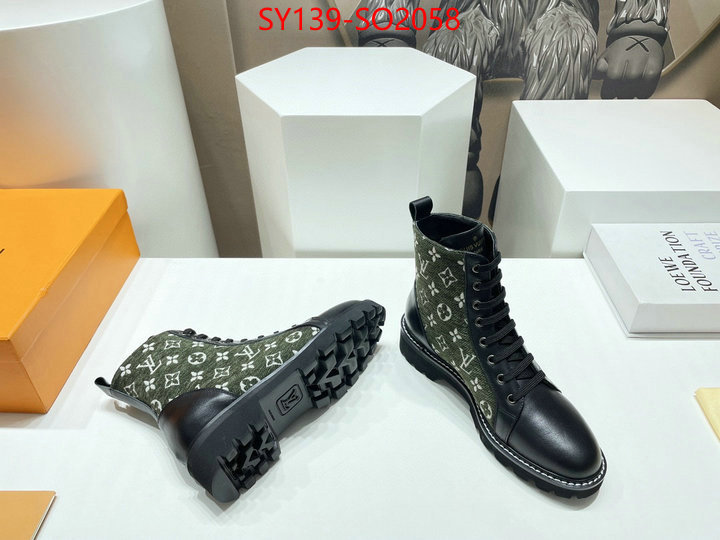 Women Shoes-LV,buy top high quality replica , ID: SO2058,$: 139USD