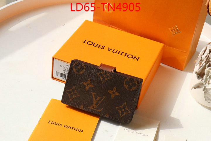 LV Bags(TOP)-Wallet,ID: TN4905,$: 65USD