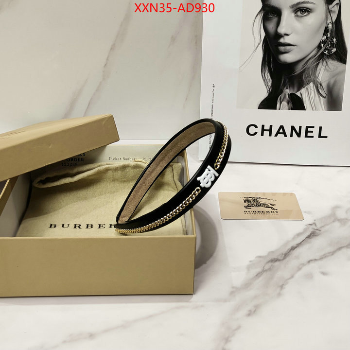 Hair band-Burberry,how quality , ID: AD930,$: 35USD