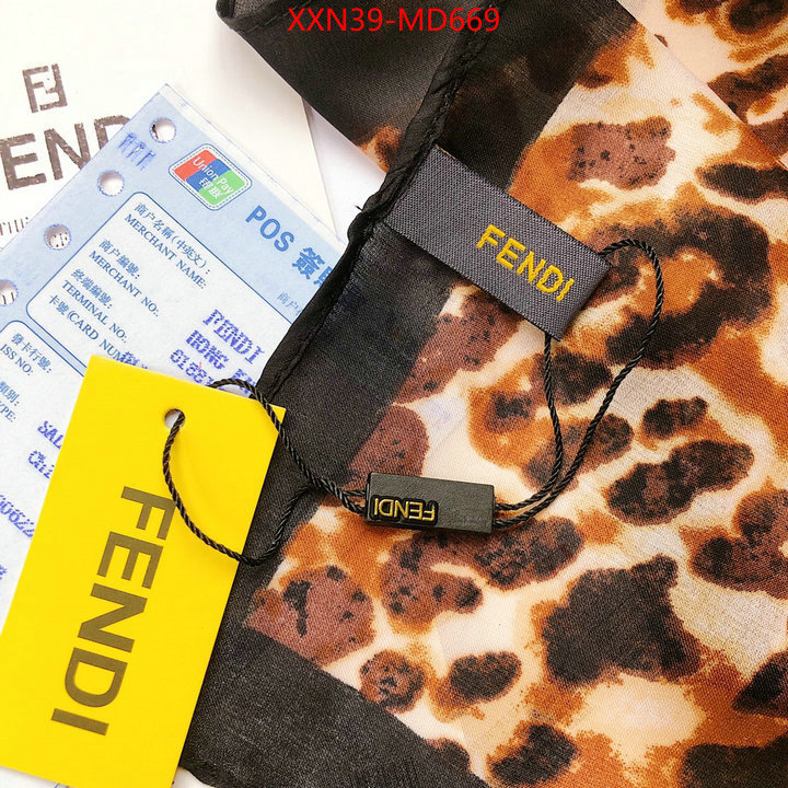 Scarf-Fendi,shop cheap high quality 1:1 replica , ID: MD669,$: 39USD