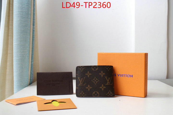 LV Bags(TOP)-Wallet,ID: TP2360,$: 49USD