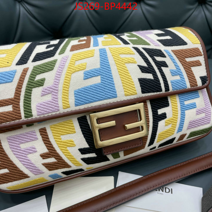 Fendi Bags(TOP)-Baguette,buy cheap ,ID: BP4442,$: 269USD