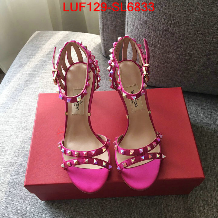 Women Shoes-Valentino,2023 replica wholesale cheap sales online , ID: SL6833,$: 129USD