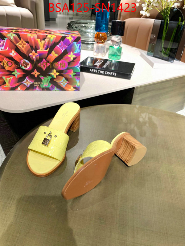 Women Shoes-LV,designer fake , ID: SN1423,$: 125USD