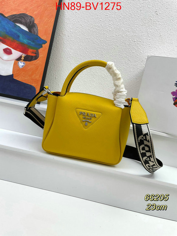 Prada Bags(4A)-Handbag-,fake aaaaa ,ID: BV1275,$: 89USD