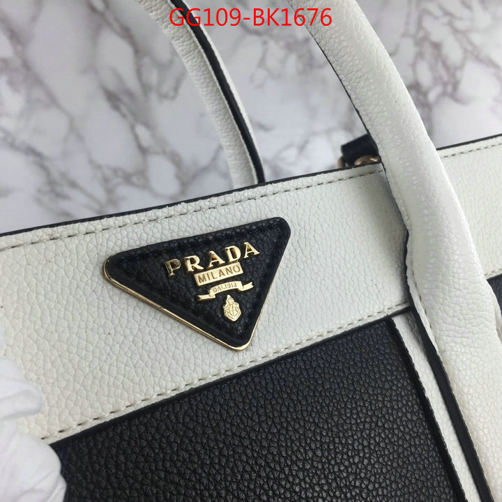 Prada Bags(4A)-Handbag-,ID: BK1676,$:109USD