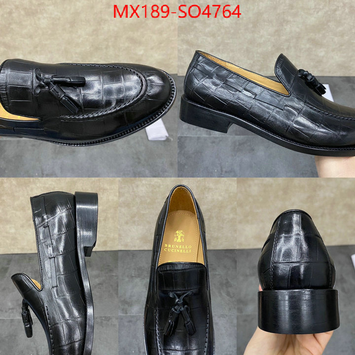 Men Shoes-Brunello Cucinelli,high quality 1:1 replica , ID: SO4764,$: 189USD