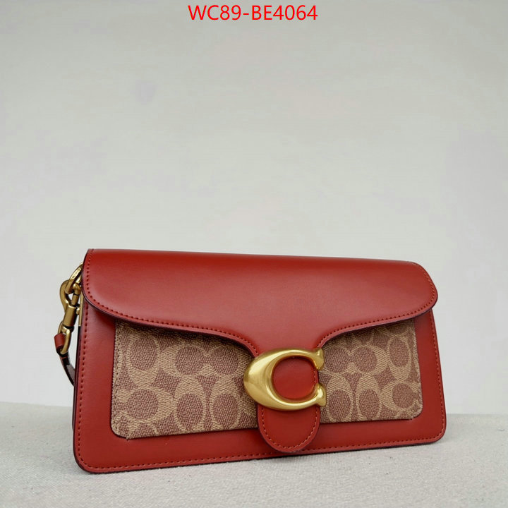 Coach Bags(4A)-Handbag-,highest quality replica ,ID: BE4064,$: 89USD