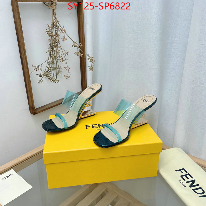 Women Shoes-Fendi,buy best quality replica , ID: SP6822,$: 125USD