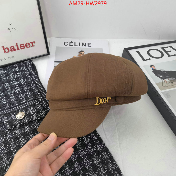 Cap (Hat)-Dior,buy online , ID: HW2979,$: 29USD