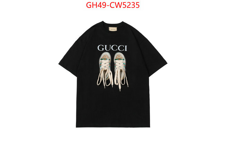 Clothing-Gucci,designer high replica , ID: CW5235,$: 49USD